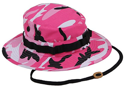 Rothco boys womens mens Boonie - color: Pink Camo, size: 7 1/2