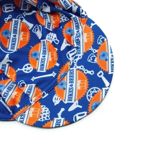 Cycling Cap for Man and Woman Cycling Hat Under Helmet-Polyester Breathable Sweat Absorbent - color: Bee-5