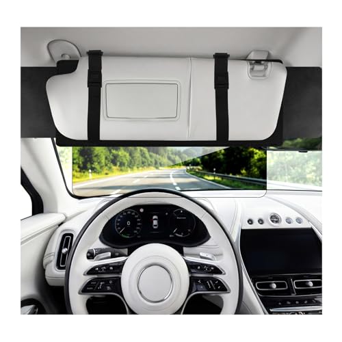Sun Visor Extender for Car, Polarized Sun Glare Visor Extension, Universal Fit Auto Sunshade Blocker for UV Protection, Easy to Install