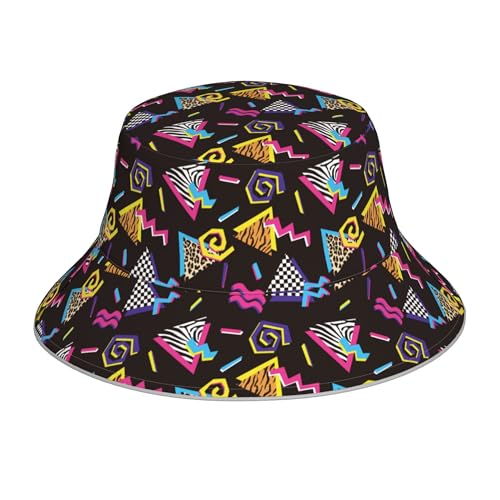 Bucket Hat double sided wearing for women men Summer outdoor fisherman hat - color: Ñõé«ãû³æ4