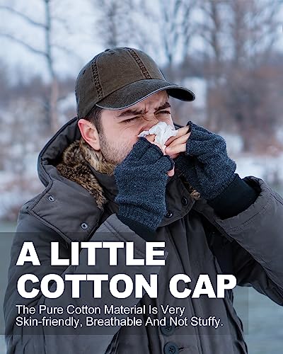 Zylioo Petite Baseball Cap for Small Heads Adult,Soft Crown Washed Dad Hat - color: Washed Coffee-fits 21.3"-22"