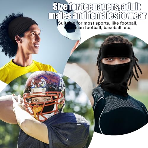 Eurzom 3 Pcs Open Top Balaclava Ski Mask - color: Black, style: Classic