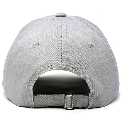 DALIX Baseball Cap Dad Hat Plain Men Women Cotton Adjustable Blank Unstructured Soft - color: Gray