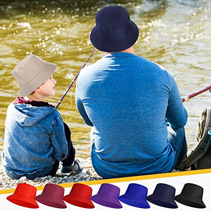 Haysandy Bulk Bucket Hats for Summer Camps Sun Protection Quick Dry Fishing Hats for Teams and Group Events - color: Multicolor