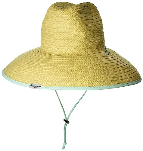 Columbia Unisex Adult PFG Straw Lifeguard Hat - color: Straw/Las Palmas, size: Large-X-Large