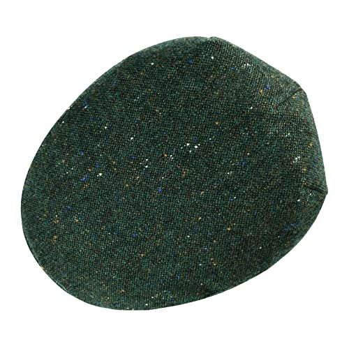Toddler Wool Tweed Newsboy Cap - color: Flecked Green, size: 12-24 Months