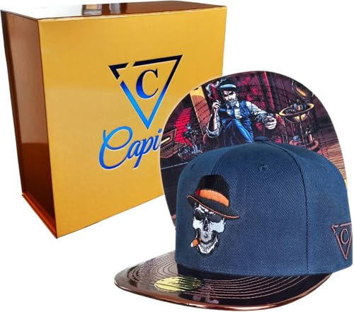 Capiche [99+ Variations] Special Series Snapback Cap - One Size Unisex Men - color: Cigar