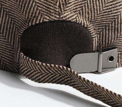 Sumolux Mens Newsboy Hat Flat Cap Gatsby Lvy Irish Hats Driving Cabbie - color: A Coffee
