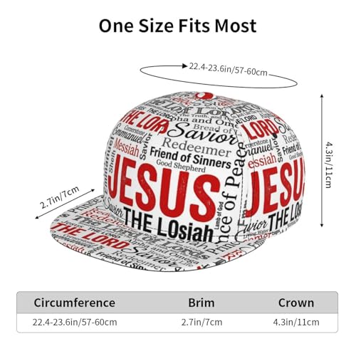 Jesus Baseball Cap for Men Women Adjustable Trucker Hat for Running Sports Hiking Beach - color: Jesus-c2