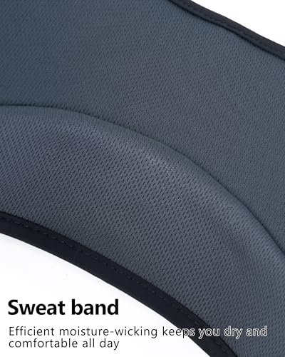 GADIEMKENSD Foldable Sun Visor Hat UPF 50+ Lightweight Adjustable - color: Army Green Black