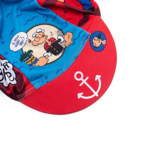 Cycling Cap with Sun Visor, Lightweight Polyester Bike Hat for Men & Women - color: Ck17