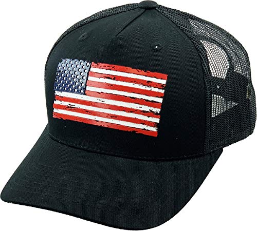 KBETHOS Flag USA America Military Thin Blue Line Thin Red Line Vintage Distressed Baseball Cap Dad Hat Unisex Adjustable… - color: Black Flag Tactical Usa Flag