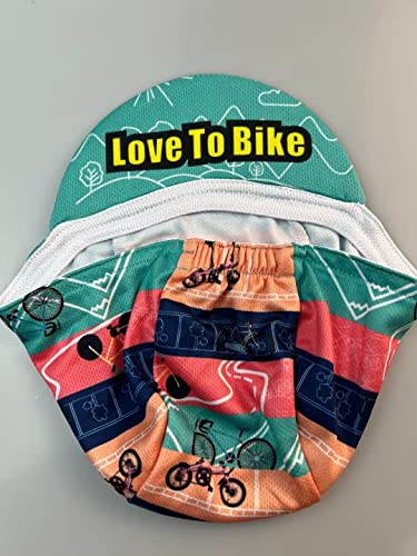 Funny Cycling Cap - Polyester Cycling Hat-Under Helmet - Cycling Helmet Liner Breathable&Sweat Uptake - color: B11