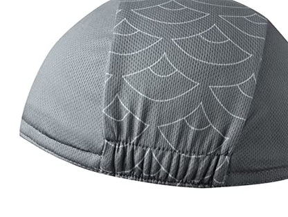 Multicolor Cycling Cap - Polyester Cycling Hat-Under Helmet - Cycling Helmet Liner Breathable&Sweat Uptake - color: A20