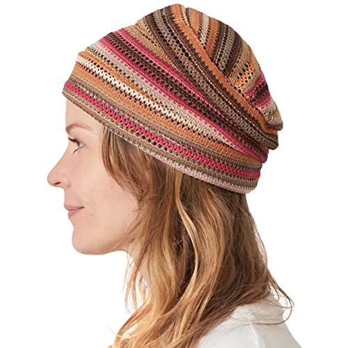 CHARM Men Summer Beanie Knit - color: Pink