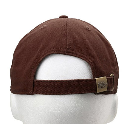 Falari Classic Baseball Cap Dad Hat 100% Cotton Soft Adjustable Size - color: Dark Brown