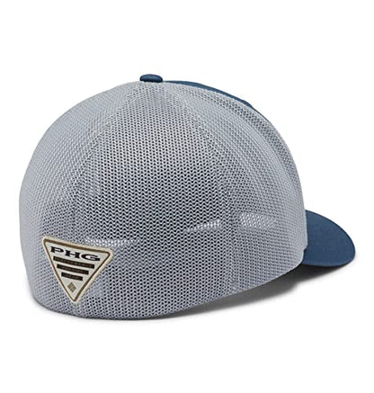 Columbia Unisex PHG Game Flag Mesh Ball Cap - color: Zinc/Cool Grey, size: XX-Large
