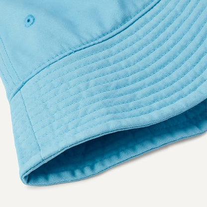 Amazon Essentials Women's Washed Cotton Bucket Hat - color: Light Blue, size: Small-Medium