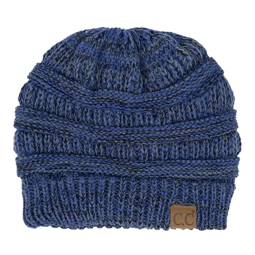 C.C Exclusives Cable Knit Beanie - Thick, Soft & Warm Chunky Beanie Hats - color: 6242 Navy