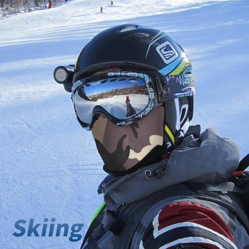 YESLIFE Summer Balaclava Ski Mask for Men&Women, Face Mask - color: Camo Brown