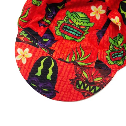 Cycling Cap for Man and Woman Cycling Hat Under Helmet-Polyester Breathable Sweat Absorbent - color: Flo-20