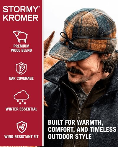 Stormy Kromer The Original Cap - color: Adirondack Plaid, size: 6 7/8