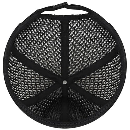 Mens Mesh Brimless Cap with No Brim, Summer Docker Cap Beanie Hat Flip Sailor Skullcap Breathable - color: Black