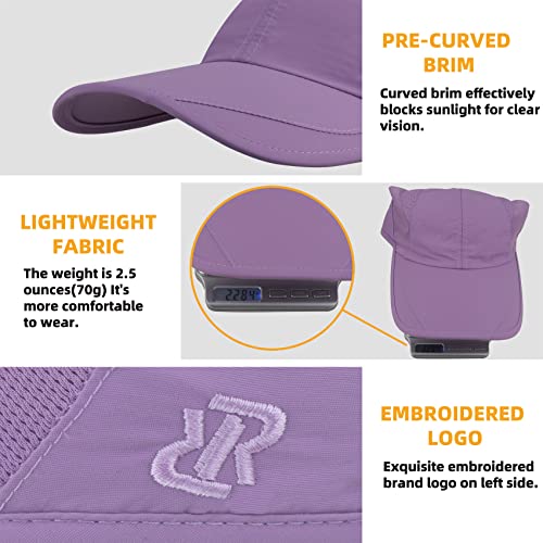 Quick Dry Running Cap for Men, Women - color: Lilac