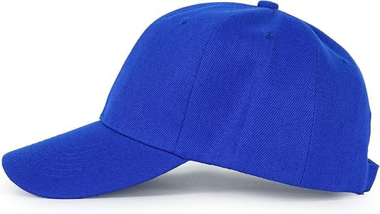 Edoneery Baseball Cap for Men and Women, Low Profile Washed Cotton Dad Hat - color: Dark Blue
