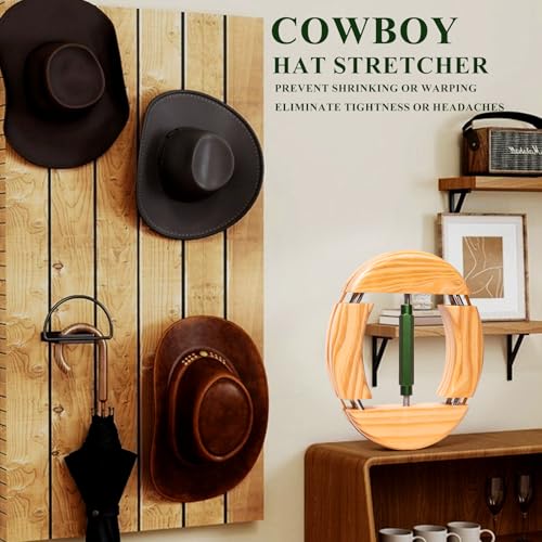 Hat Stretcher 4 Way, Hat Stretcher for Fitted Hats Size 6 7/8 to 8 1/2 - color: Green