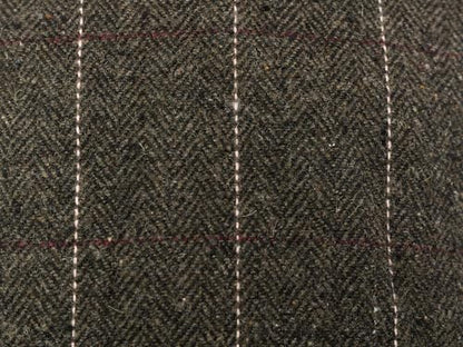 Men's Classic Patchwork Herringbone Checker Plaid Newsboy Ivy Hat Flat Cap - color: Brown Plaid, size: Large-X-Large