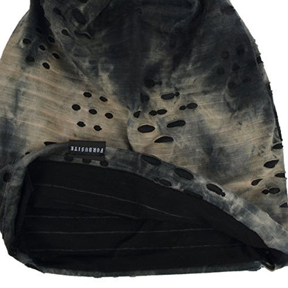 Mens Slouch Hollow Beanie Summer Skullcap B090 - color: B-grey
