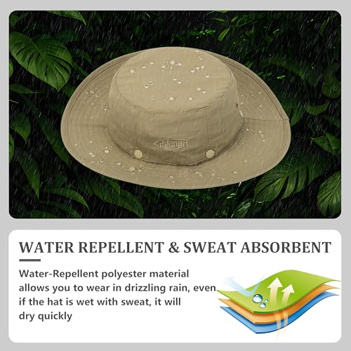 Palmyth Head Net Hat, Sun Hat Safari Hat - color: Sage