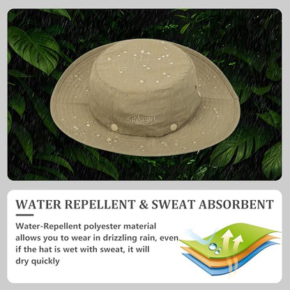 Palmyth Head Net Hat, Sun Hat Safari Hat - color: Sage