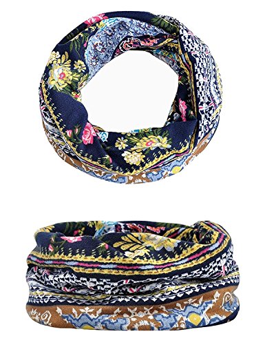 XYIYI Womens Chemo Headwear Hats Cotton Slouchy Beanie Cap Scarf - color: Multicolor