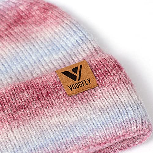 Vgogfly Beanie Men Slouchy Knit Skull Cap Warm Stocking Hats Guys Women Striped Winter Beanie Hat Cuffed Plain Hat - color: Z - Mix 10