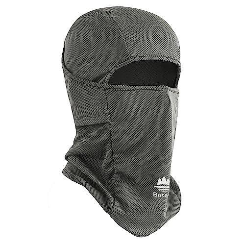 Balaclava Ski Mask, Sun Protection Breathable Face Cover Men Women - color: Dark Grey