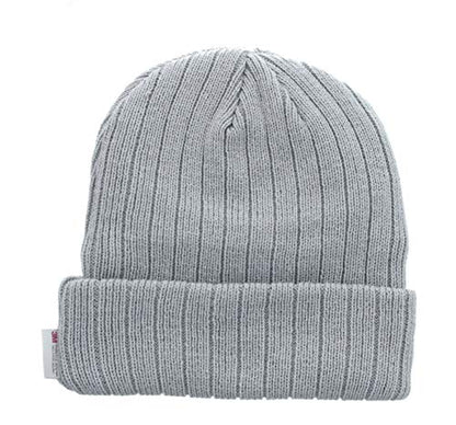Milani Thinsulate 40 Gram Windchill Insulated Winter Cold Weather Beanie Skull Cap - color: Light Gray