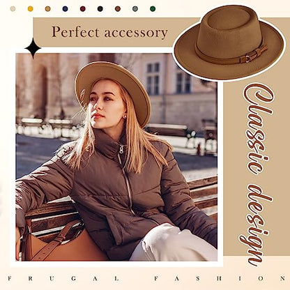 Hercicy Wool Fedora Hat for Women - color: Classic Color