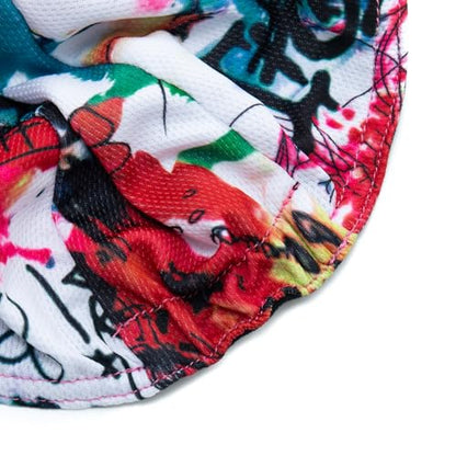 Cycling Cap for Man and Woman Cycling Hat Under Helmet-Polyester Breathable Sweat Absorbent - color: Flo-16
