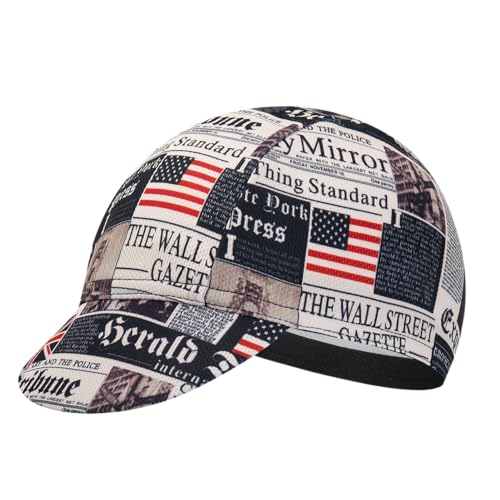 Cycling Cap for Man and Woman-Cycling Hat Under Helmet-Polyester Breathable Sweat Absorbent - color: Cou-16