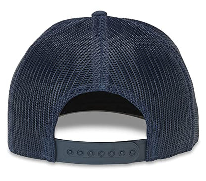 AMERICAN NEEDLE Valin Officially Licensed NHL Hockey Team Adjustable Snapback Baseball Trucker Hat, Valin Collection - color: Seattle Kraken (Navy)