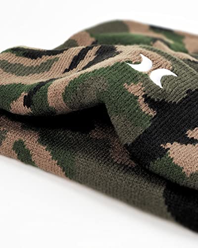 Hurley Mens Icon Knit Cuffed Beanie - color: Camo