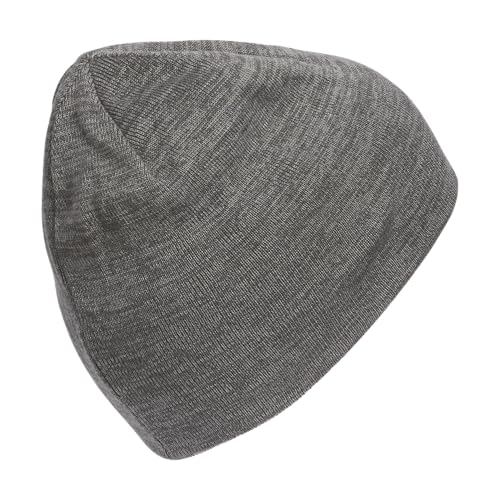 adidas Men's Reversible Skully Beanie - color: Grey Six-grey Three/Black
