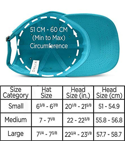 DALIX Baseball Cap Dad Hat Plain Men Women Cotton Adjustable Blank Unstructured Soft - color: Teal