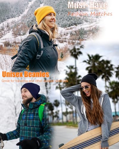 Womens Satin Lined Beanie Wool Silk Lining Slouchy Warm Skull Cap - color: 1pcs Army Green