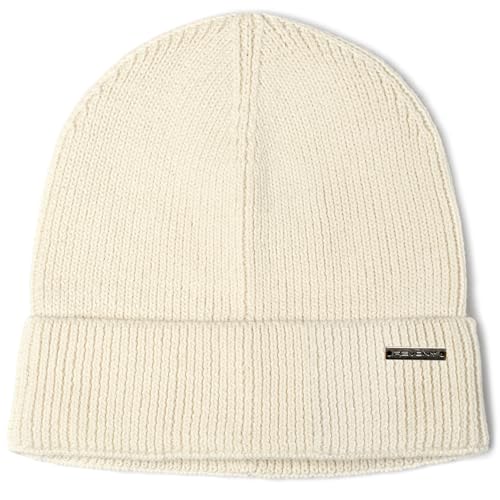 Revony 100% Cotton Men’s Skull Beanie – Soft, Structured, Everyday Comfort - color: Ivory