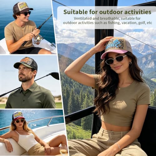 Breathable Snapback Trucker Hats Summer Baseball Caps Adjustable Outdoor Mesh Snap Back Hats for Daily Use - color: Mg-bcm2630-black