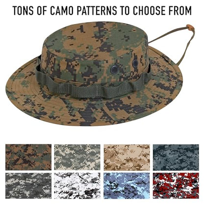 Rothco Unisex-Adult Military - color: Midnight Digital Camo, size: 7 3/4