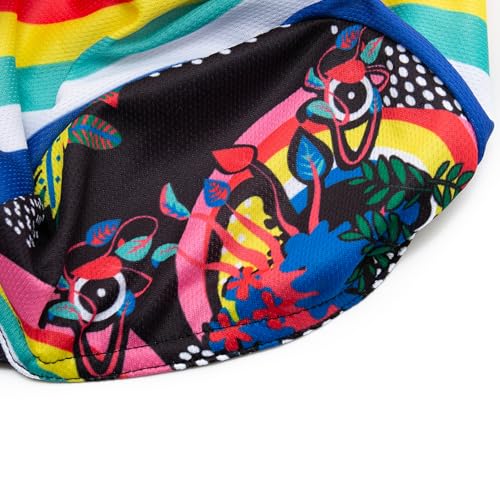 Cycling Cap for Man and Woman Cycling Hat Under Helmet-Polyester Breathable Sweat Absorbent - color: Bplan-26
